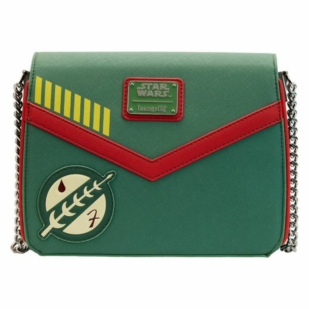 Loungefly Boba Fett Crossbody Bag Purse Star Wars New with Tags - Picture 4 of 4
